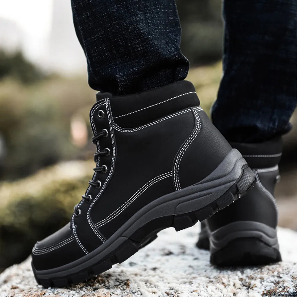 Wasserdichte Anti Rutsch Schneestiefel für Männer Outdoor Schuhe
