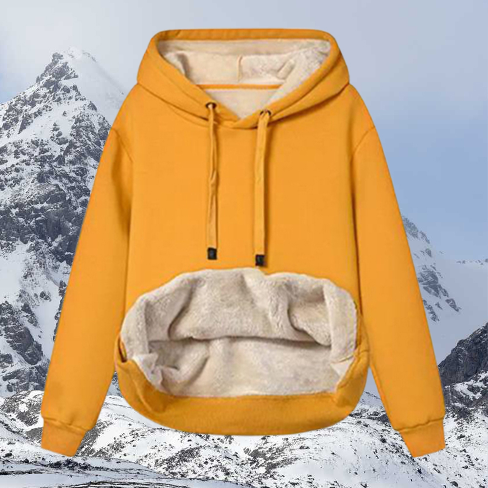 Winter-Fleece-Sweatshirt für Damen