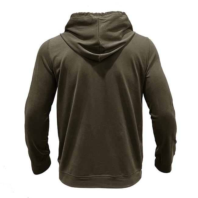 Lässiges Kapuzen-Sweatshirt mit Knopfleiste für Herren