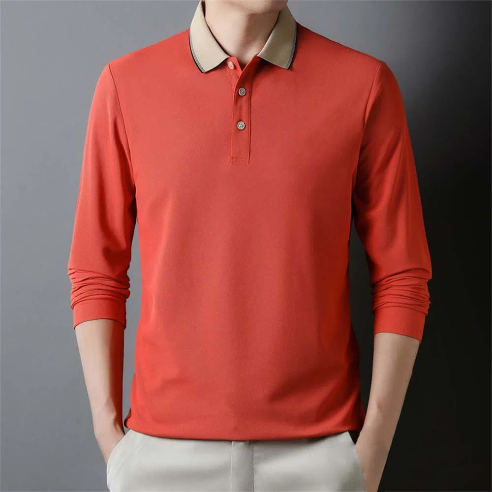 Atmungsaktives Business-Freizeit-Poloshirt für Herren