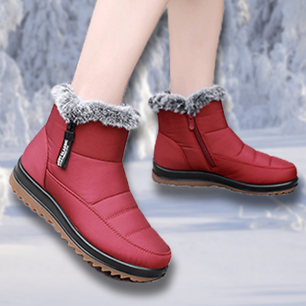 Wasserdichte warme kurze Damenstiefel