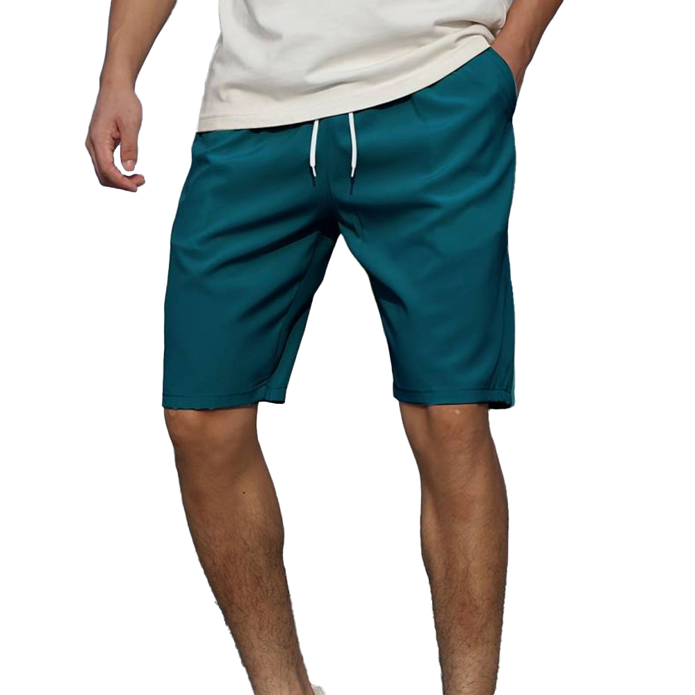 Lässige und bequeme Strandshorts für Herren in einfarbiger Ausführung