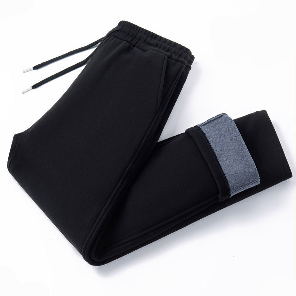 Warme Sport-Freizeithose aus Fleece für Herren im Winter