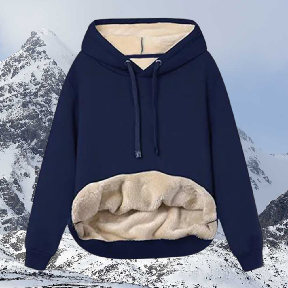 Winter-Fleece-Sweatshirt für Damen