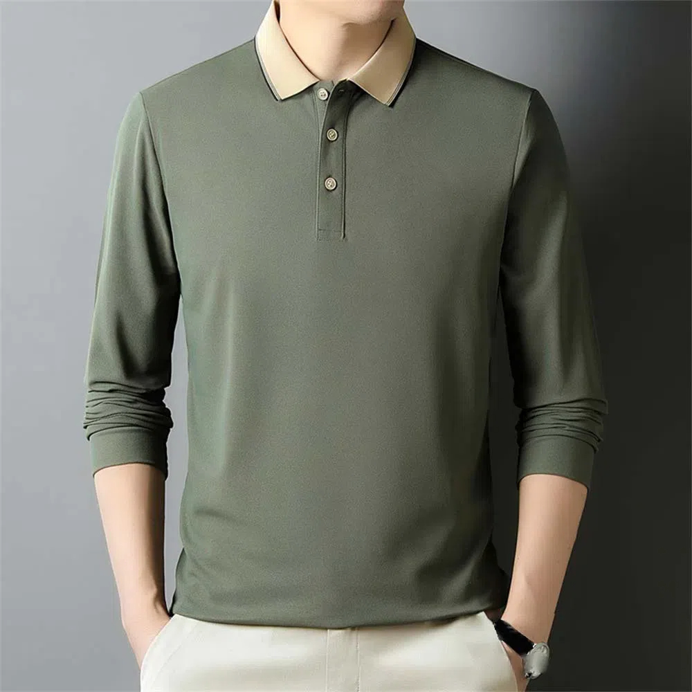 Atmungsaktives Business-Freizeit-Poloshirt für Herren