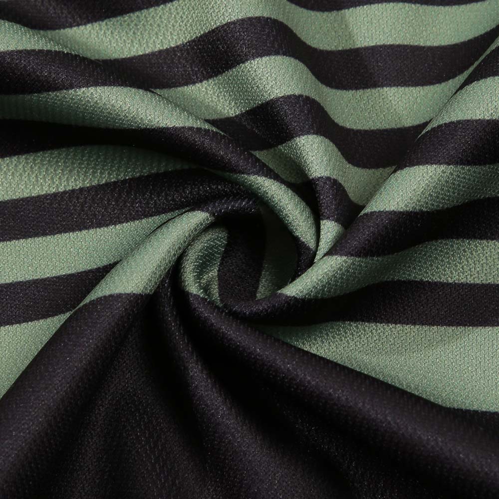 Metallwolke Kurzarm-Poloshirt für Herren mit Farbblock-Streifen und Revers