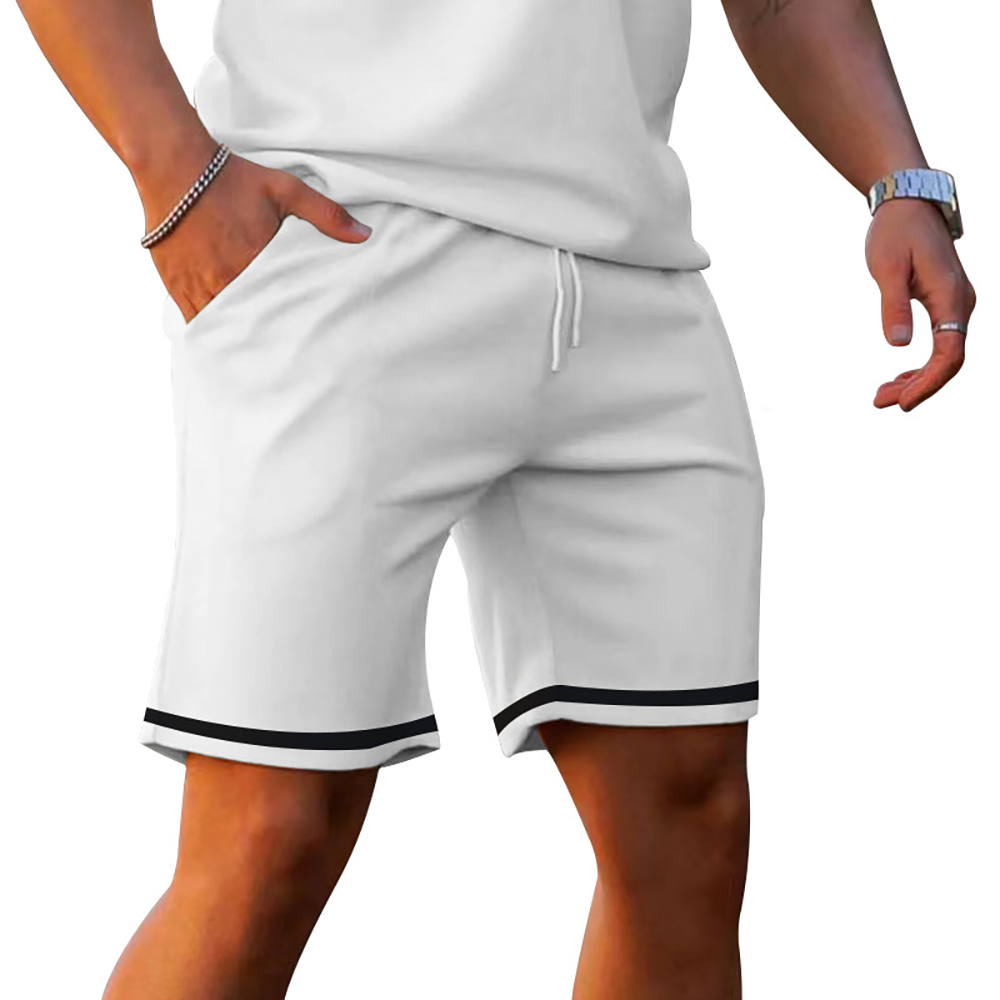 Herren Sommer Kurzarm Shorts Sportanzug