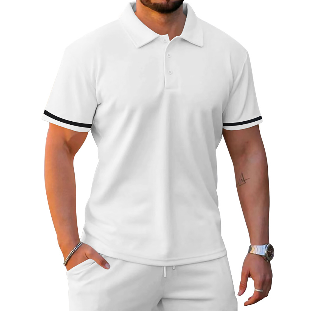 Herren Sommer Kurzarm Shorts Sportanzug