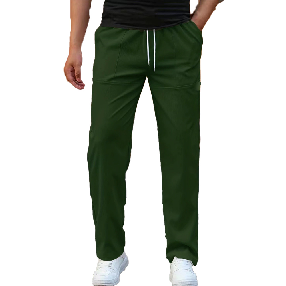 Bequeme, lässige, lockere, vielseitige, atmungsaktive Hose für Herren mit geradem Bein
