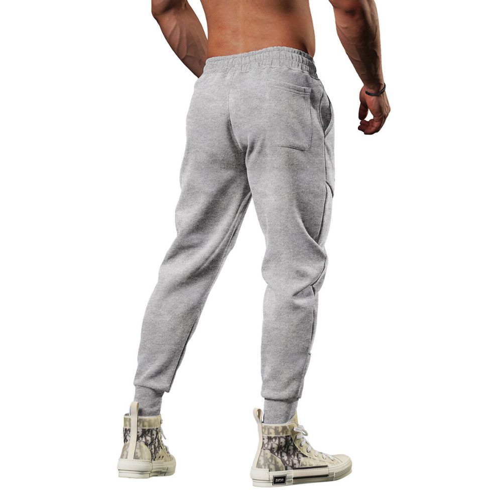 Lässige Leggings-Jogginghose für Herren im Patchwork-Stil