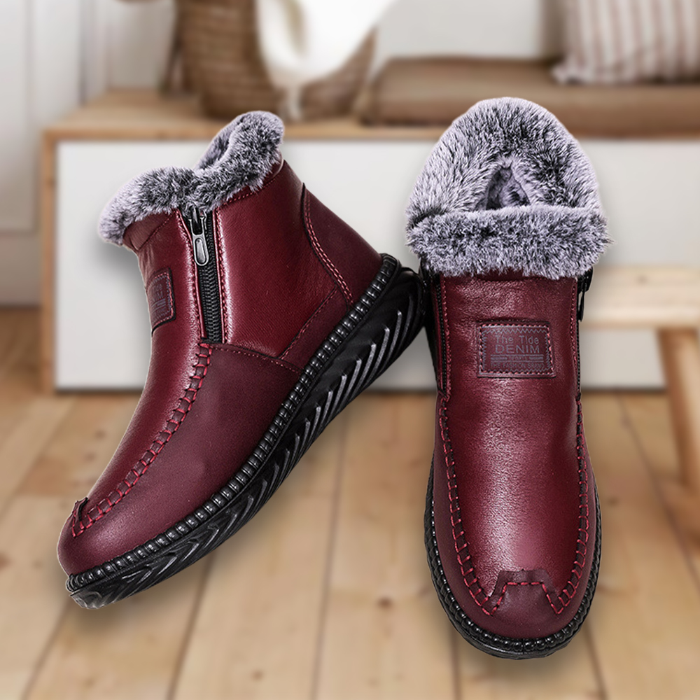 Warme Winter-Fleeceschuhe für Damen