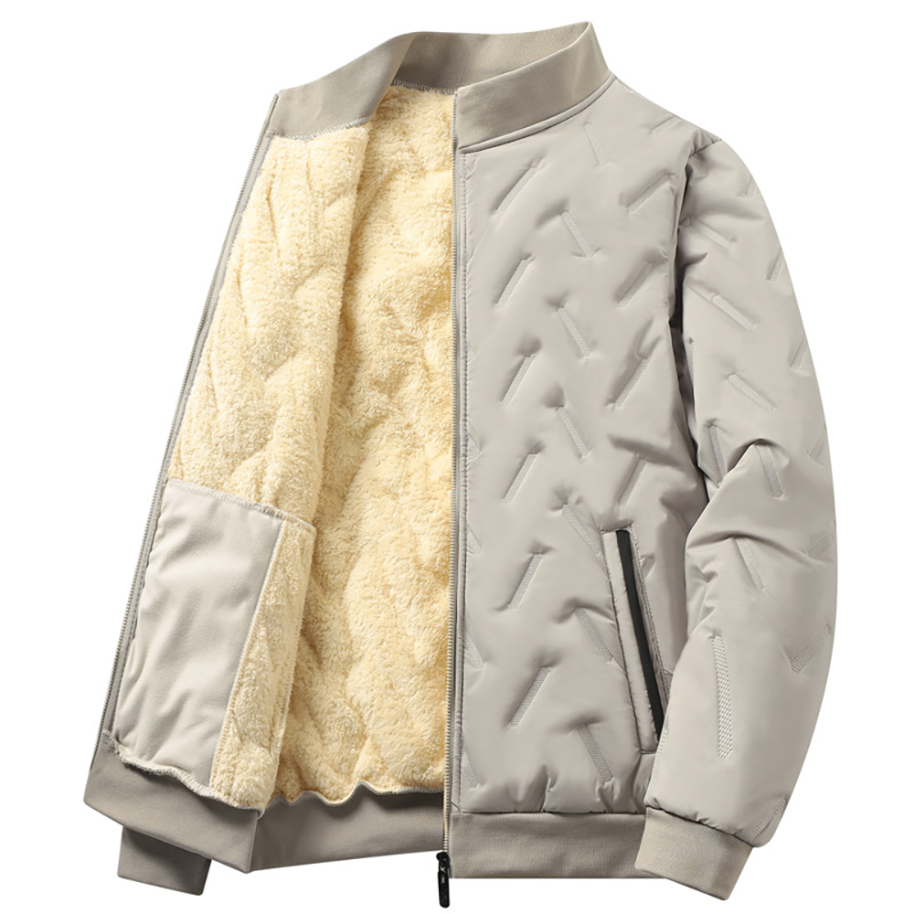 Veste décontractée chaude en polaire pour hommes