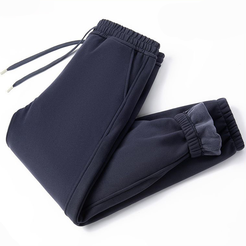 Warme Sport-Freizeithose aus Fleece für Herren im Winter