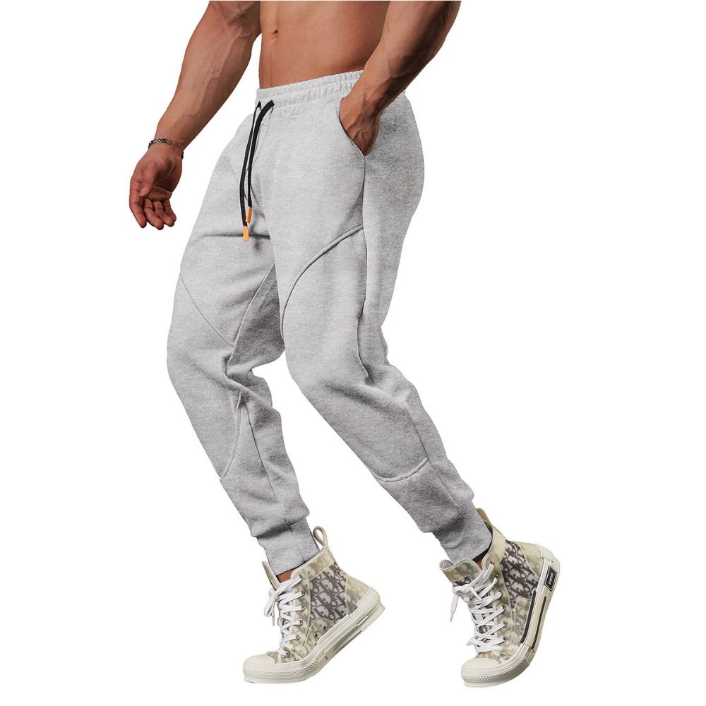 Lässige Leggings-Jogginghose für Herren im Patchwork-Stil