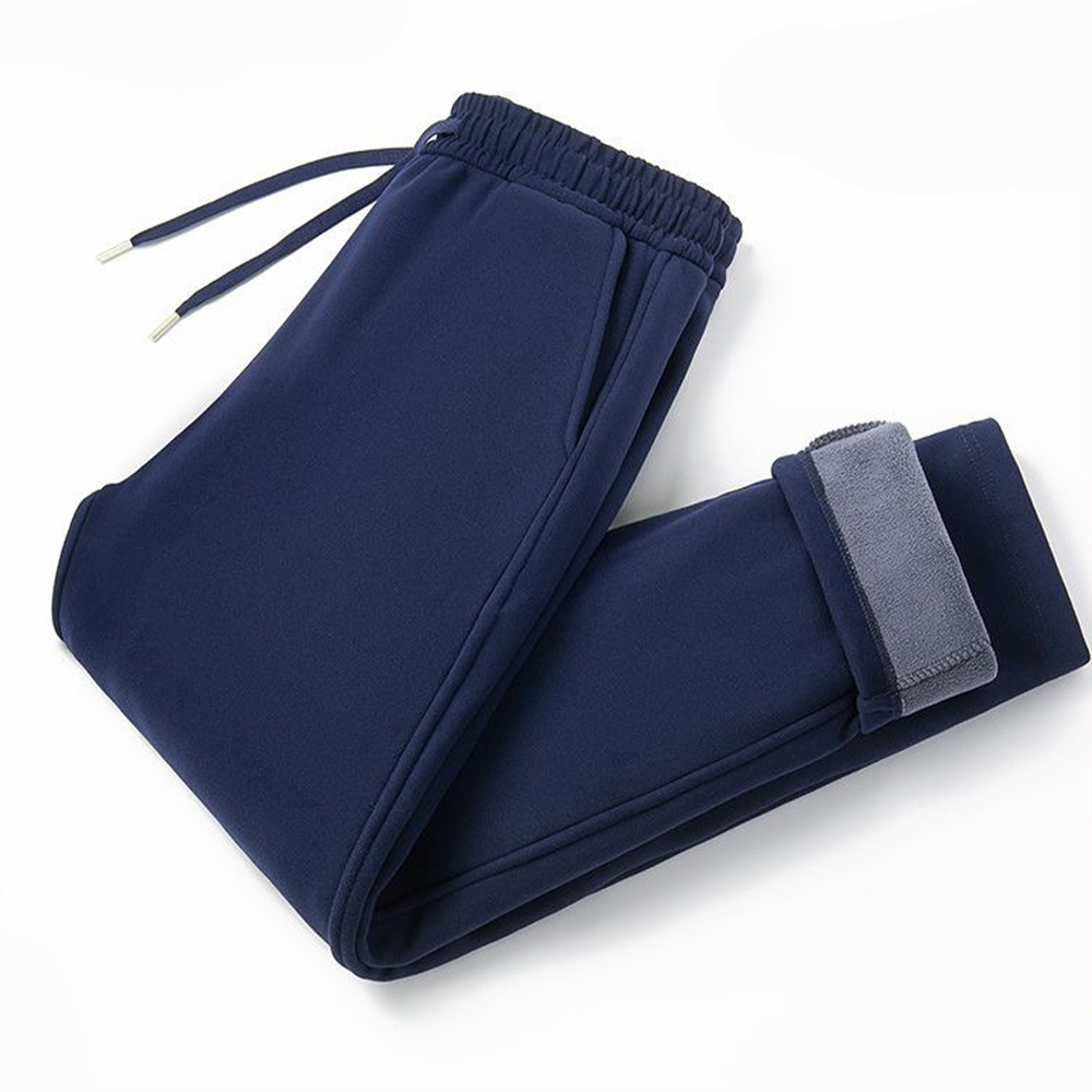 Warme Sport-Freizeithose aus Fleece für Herren im Winter