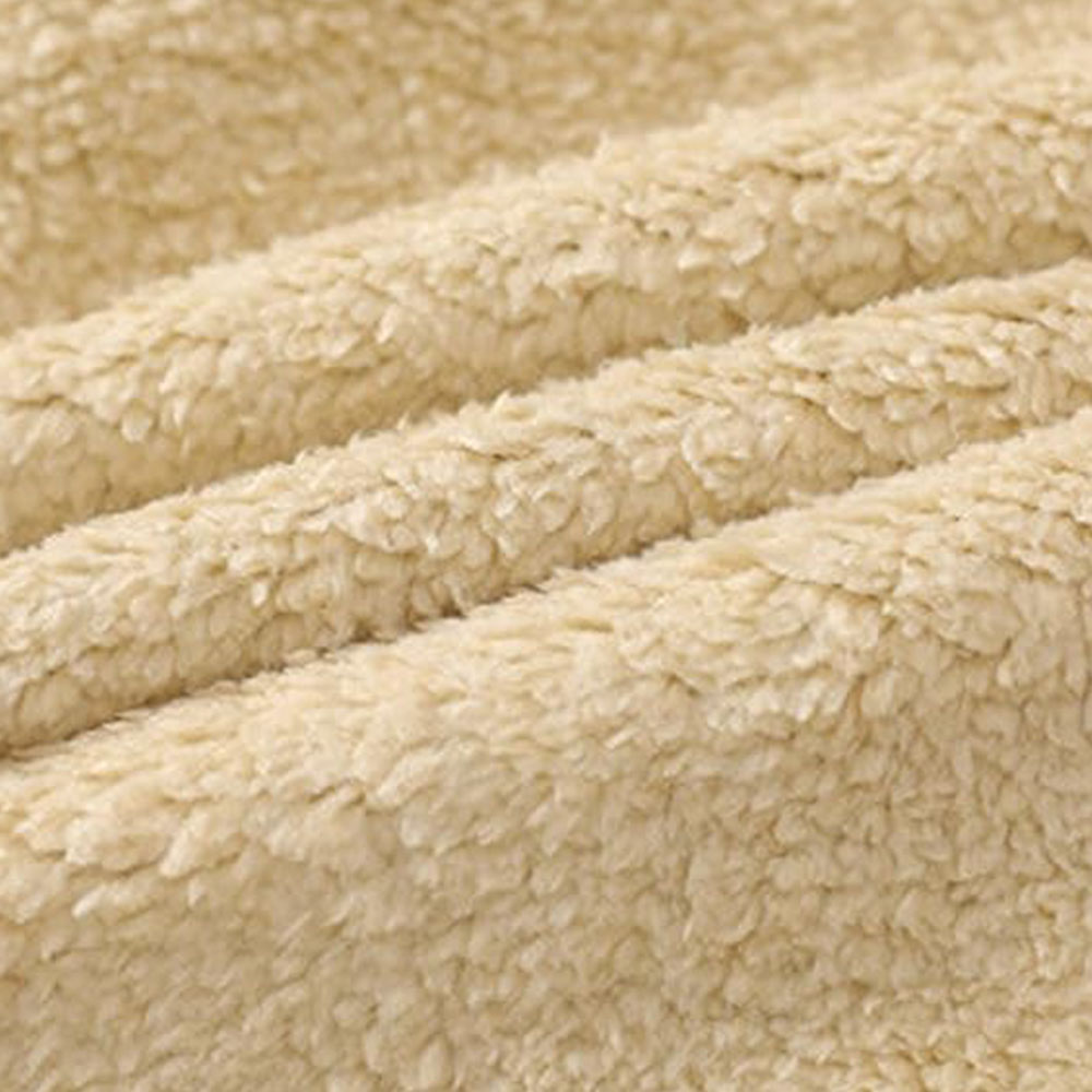 Einfarbiges dickes Herren-Sweatshirt mit Kapuze