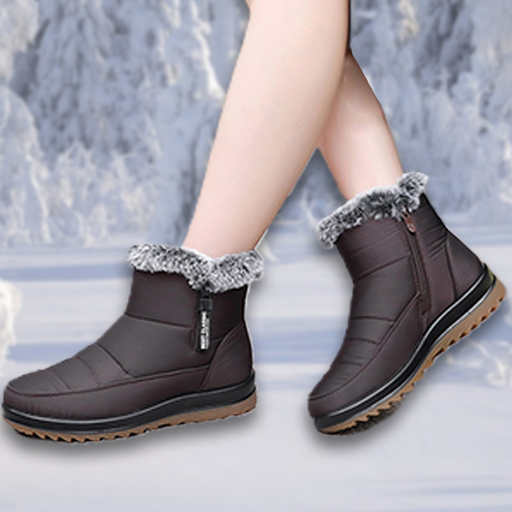 Wasserdichte warme kurze Damenstiefel