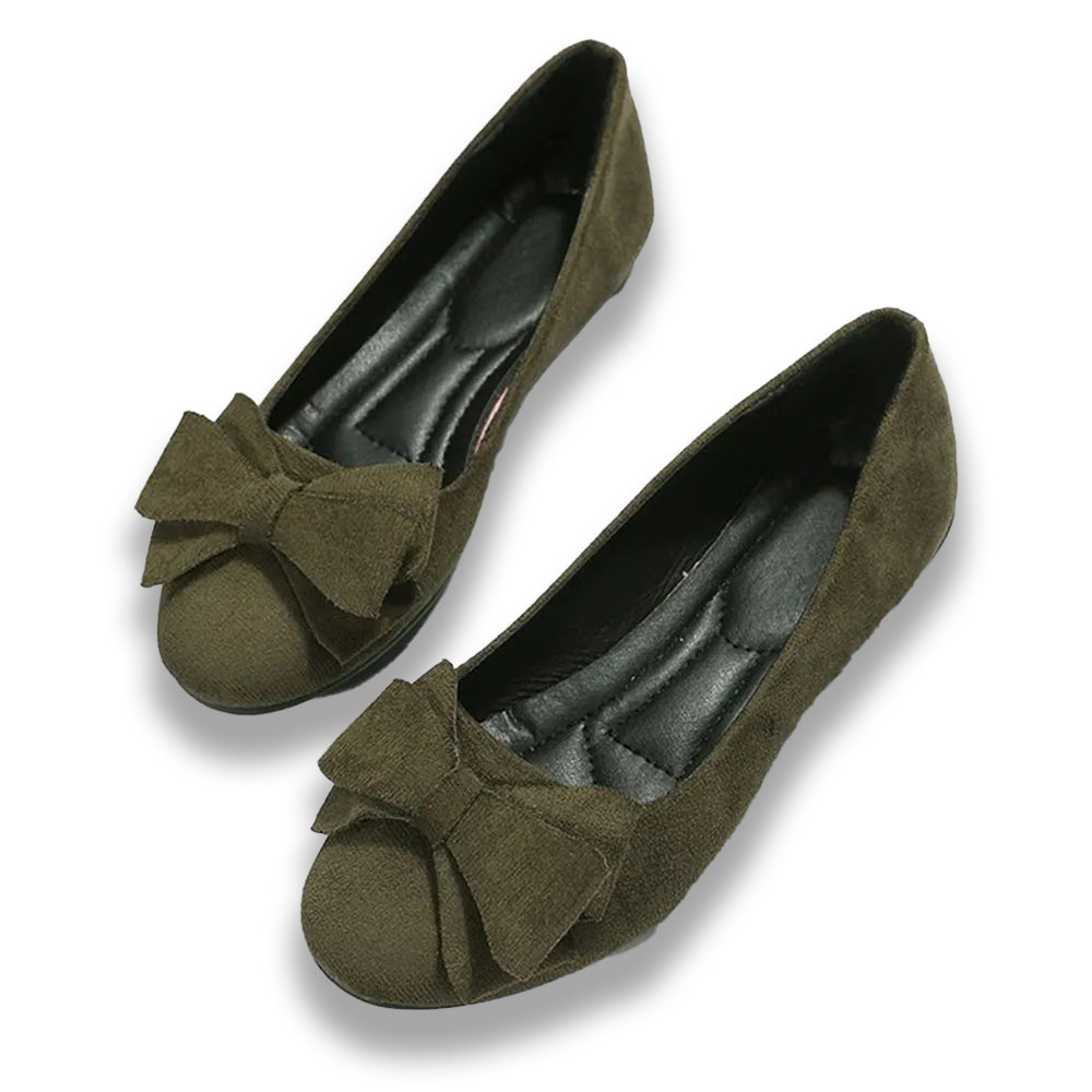 Stilvolle und bequeme Ballerinas für Damen mit Schleifenverzierung