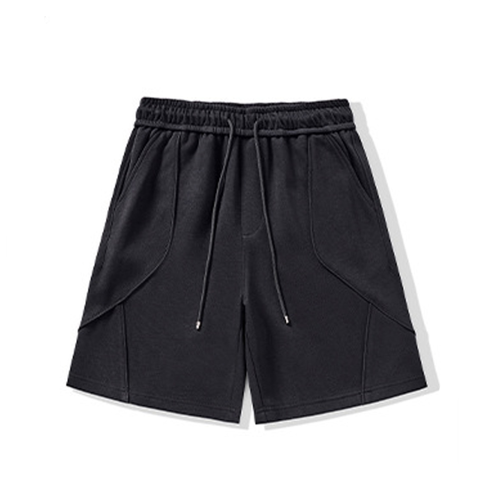 Lockere und bequeme Shorts in einfarbigem Modedesign für Herren