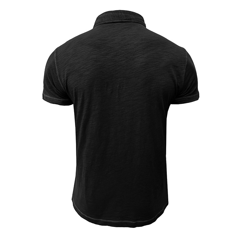 Polo léger et respirant à manches courtes pour homme