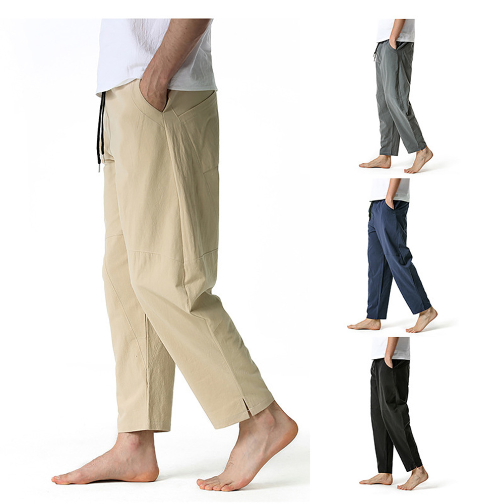 Pantalon décontracté ample et respirant pour homme