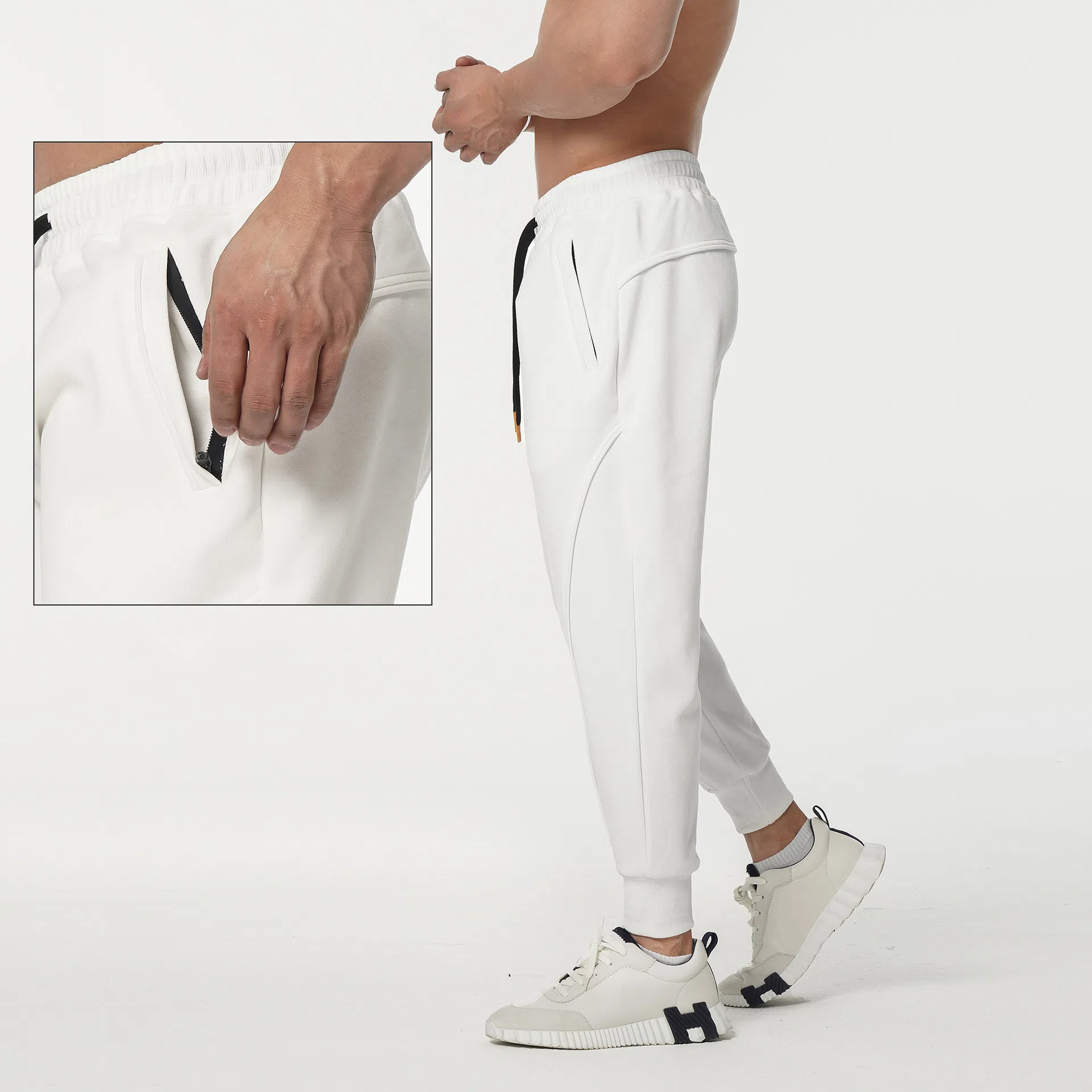 Pantalon de sport décontracté respirant à séchage rapide pour hommes