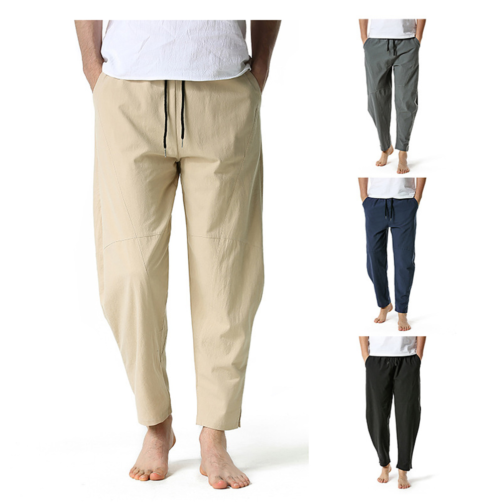 Pantalon décontracté ample et respirant pour homme