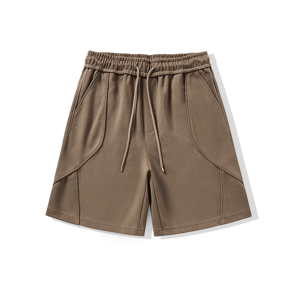 Lockere und bequeme Shorts in einfarbigem Modedesign für Herren