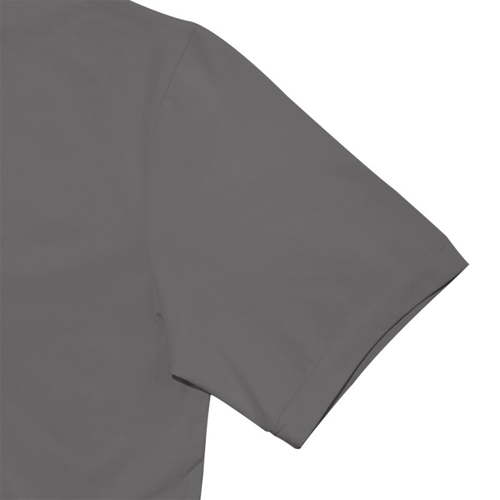 Lässiges kurzärmliges Slim-Fit-T-Shirt mit Stehkragen für Herren