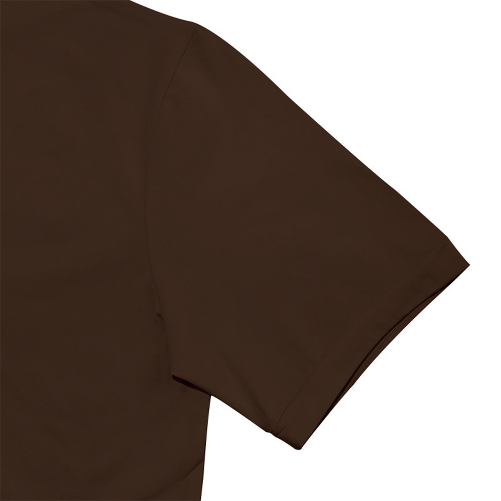 Lässiges kurzärmliges Slim-Fit-T-Shirt mit Stehkragen für Herren