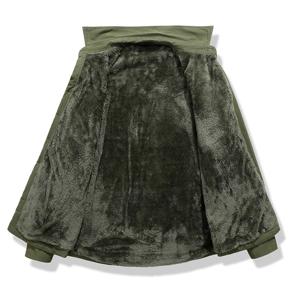 Nouvelle chemise décontractée chaude en polaire pour hommes