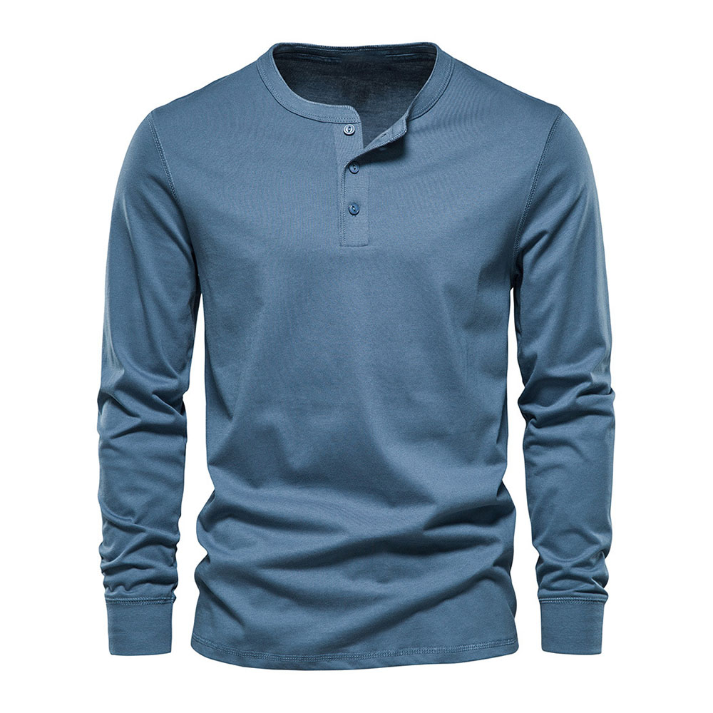 Haut de sport décontracté à manches longues pour hommes