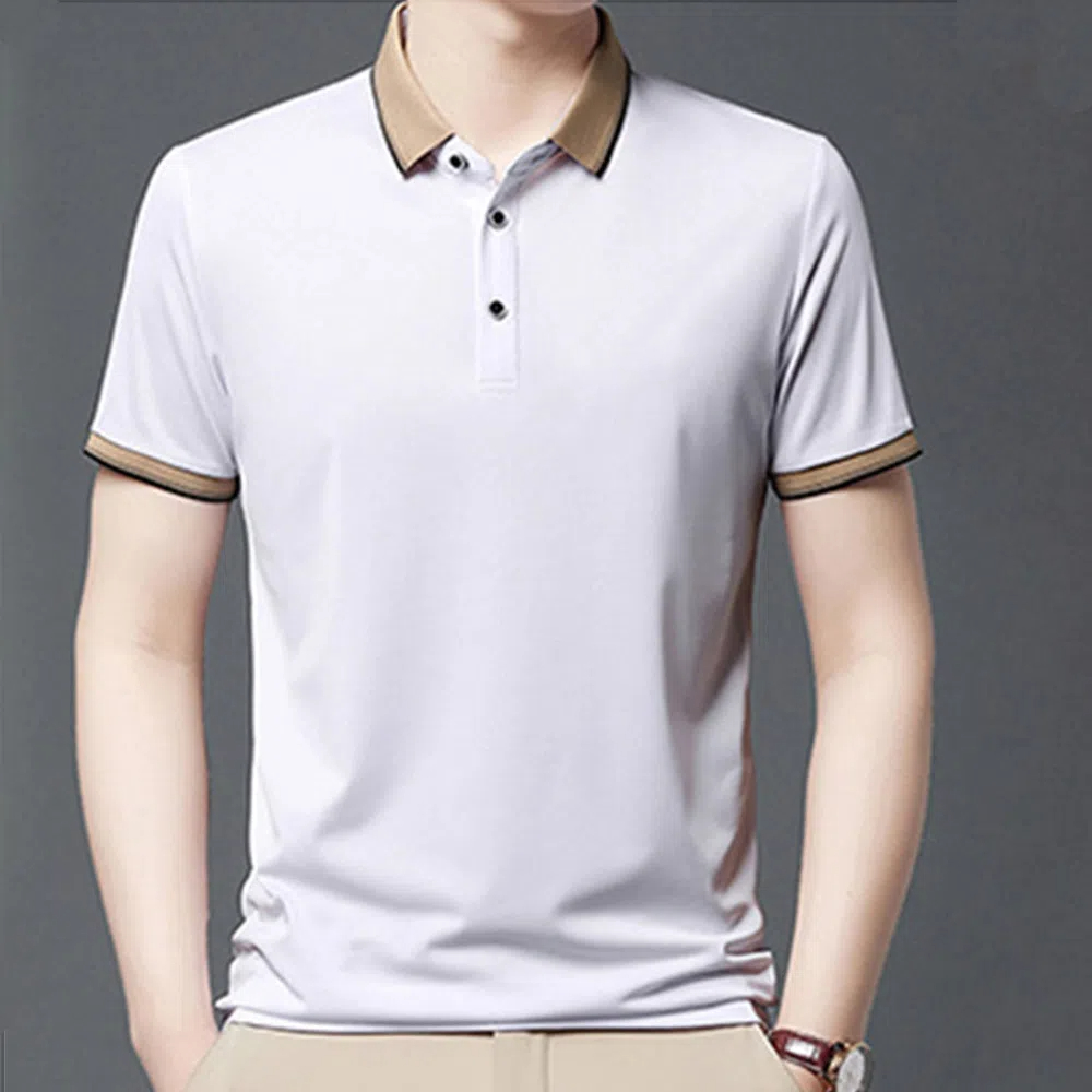 Atmungsaktives Business-Freizeit-Poloshirt für Herren