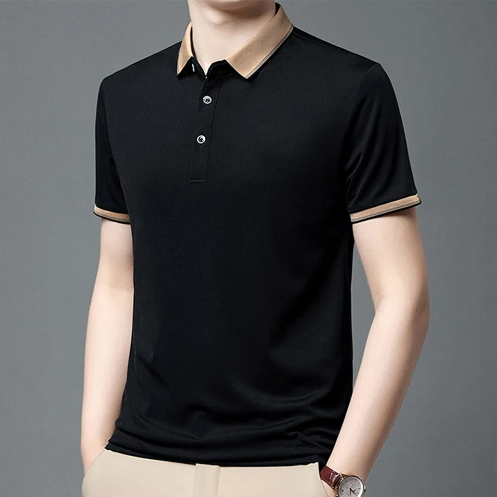 Atmungsaktives Business-Freizeit-Poloshirt für Herren