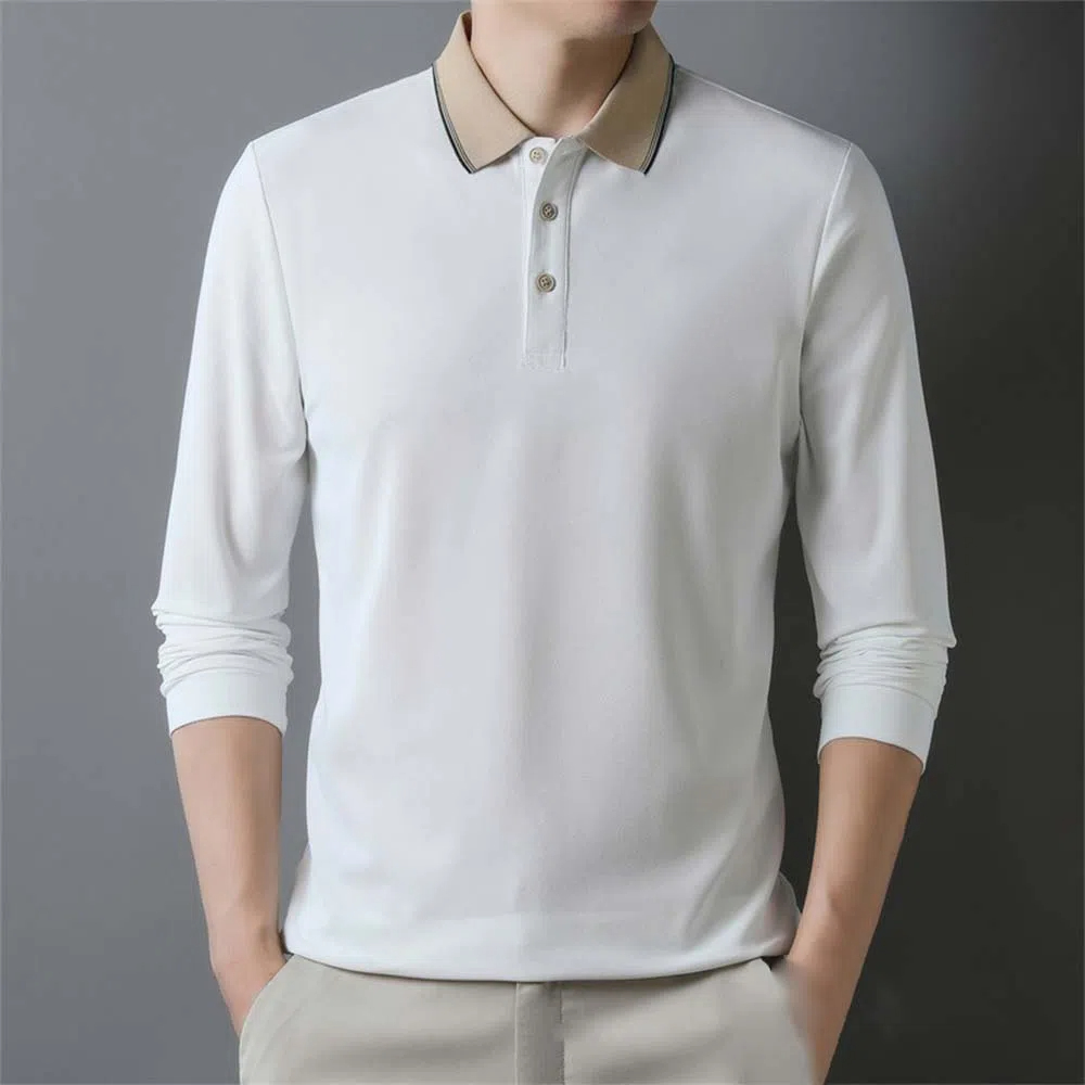 Atmungsaktives Business-Freizeit-Poloshirt für Herren