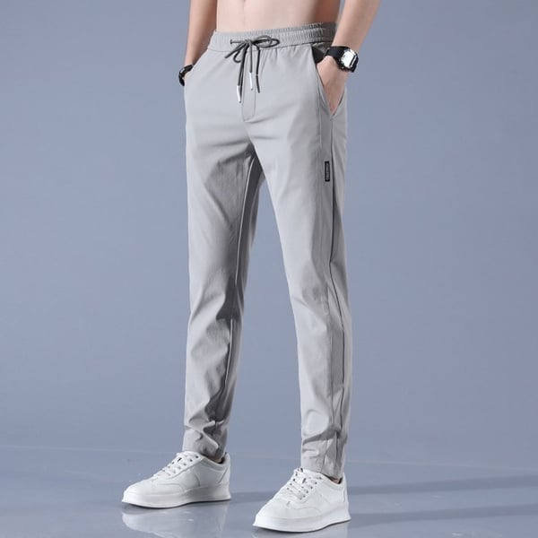 Metallwolke Atmungsaktive Herren-Stretch-Freizeithose aus Eisseide