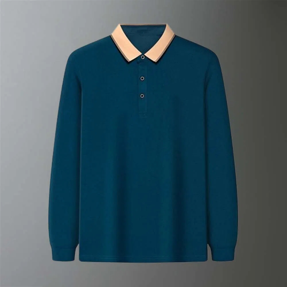 Atmungsaktives Business-Freizeit-Poloshirt für Herren