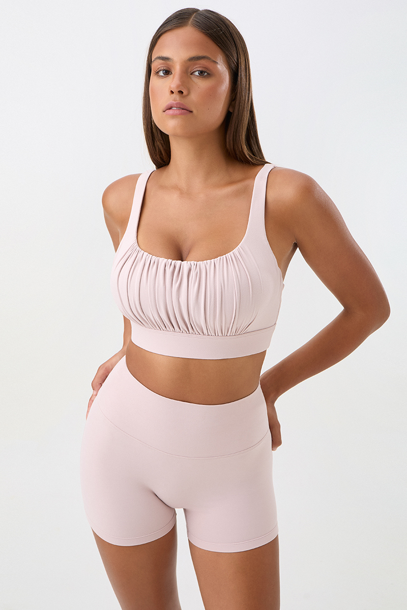 Pleats Sports Bra