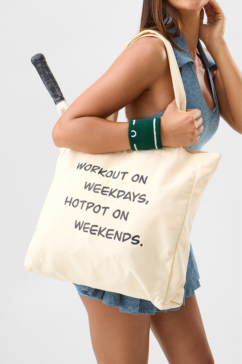 Weekdays Weekends Tote