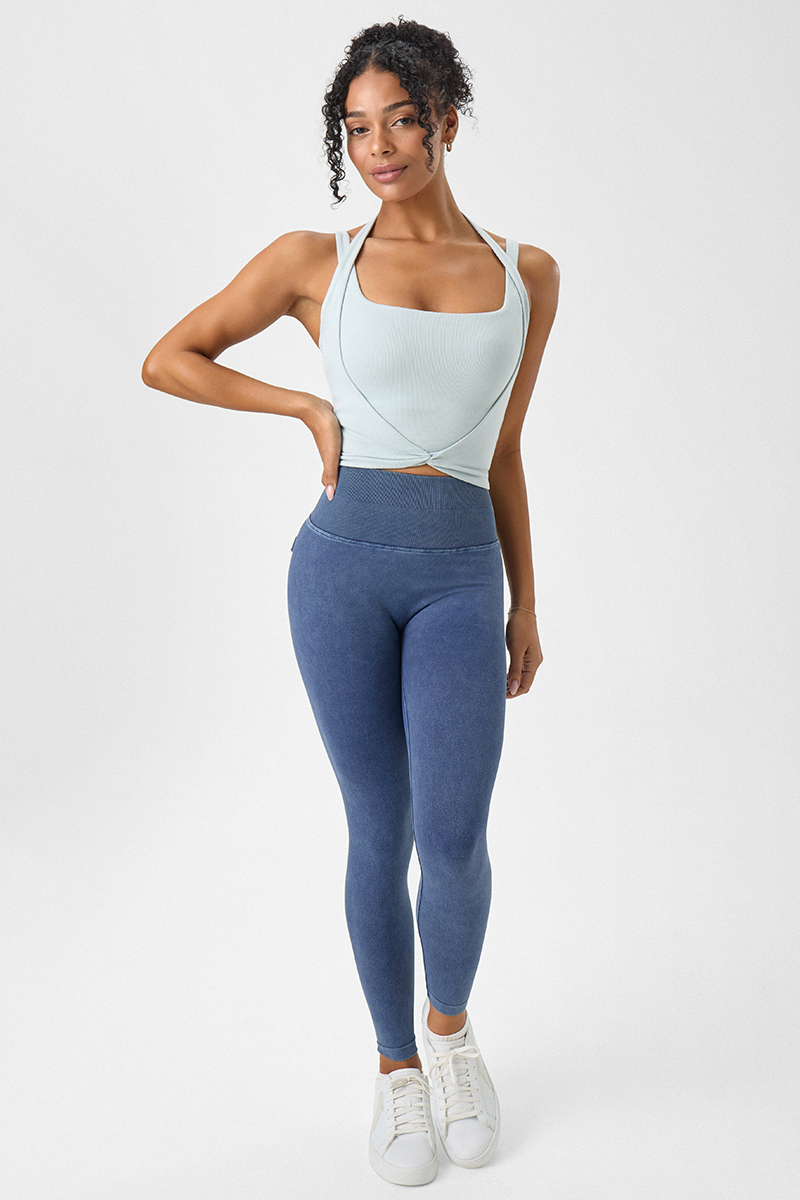 Flap Washed Leggings