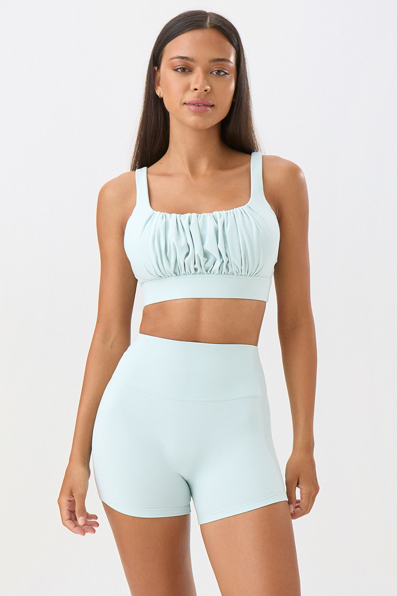 Pleats Sports Bra