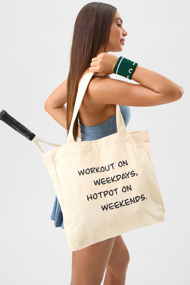 Weekdays Weekends Tote