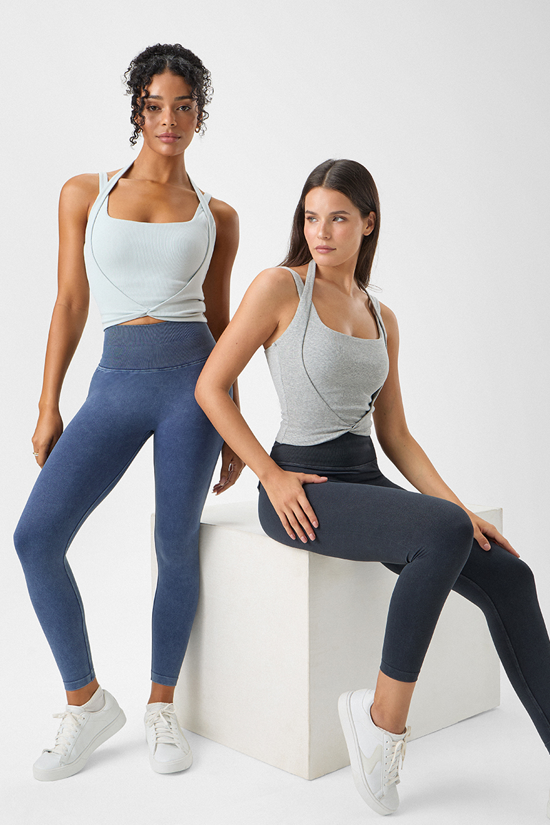 Flap Washed Leggings