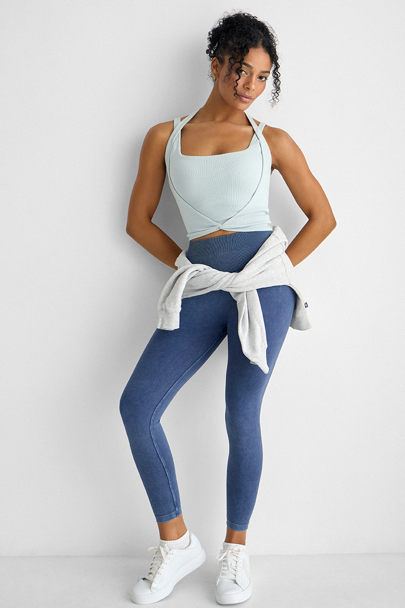Flap Washed Leggings