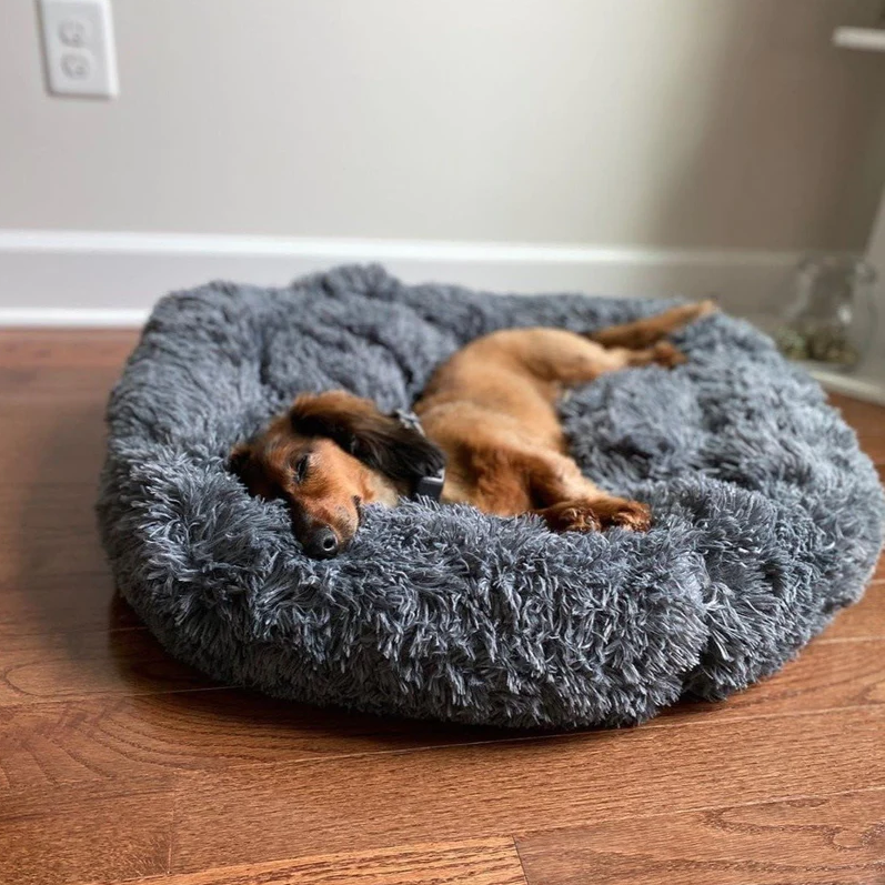 Petopvilla™ Calming Dog Bed-Original Super Comfortable Anti-Anxiety Removable Washable Pet Bed