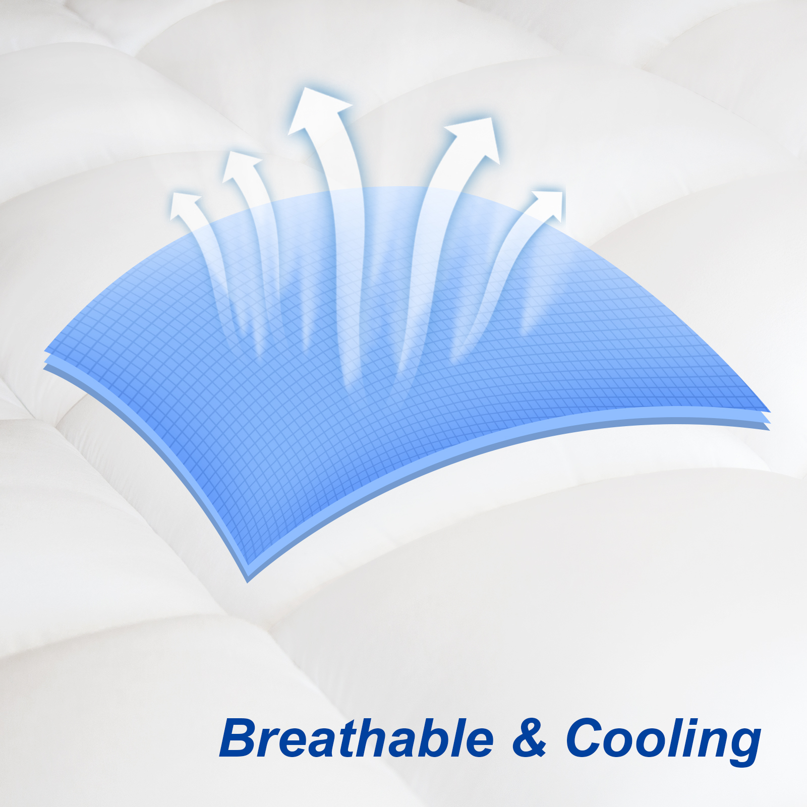 KAYFIA Full Mattress Topper,Extra Thick Mattress Pad Cover for Deep Sleep,3D+7D Snow Down Alternative Fill Overfilled Plush Pillow Top with 8-23 Inch Deep Pocket-White