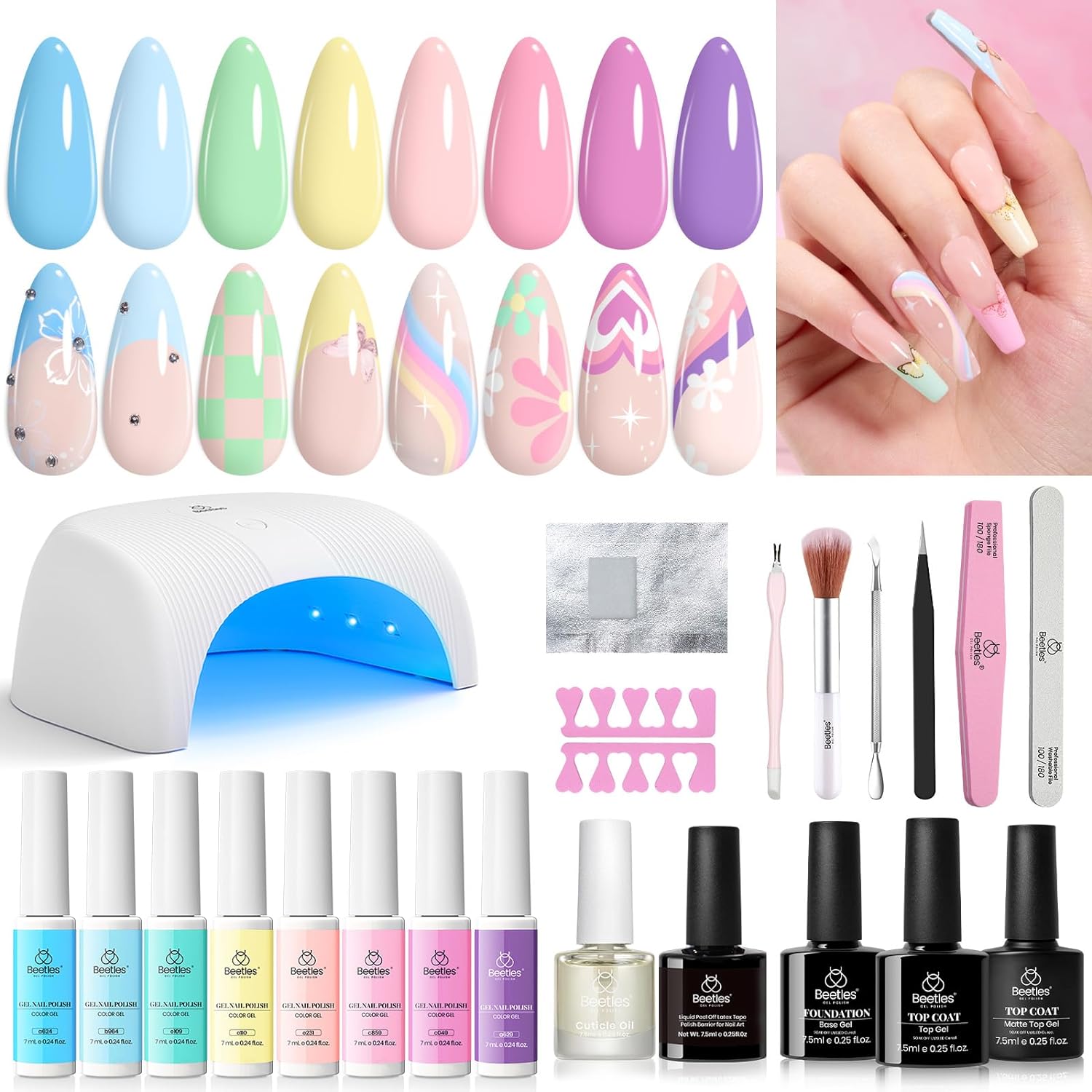 All-in-one Nails Starter Kit #224