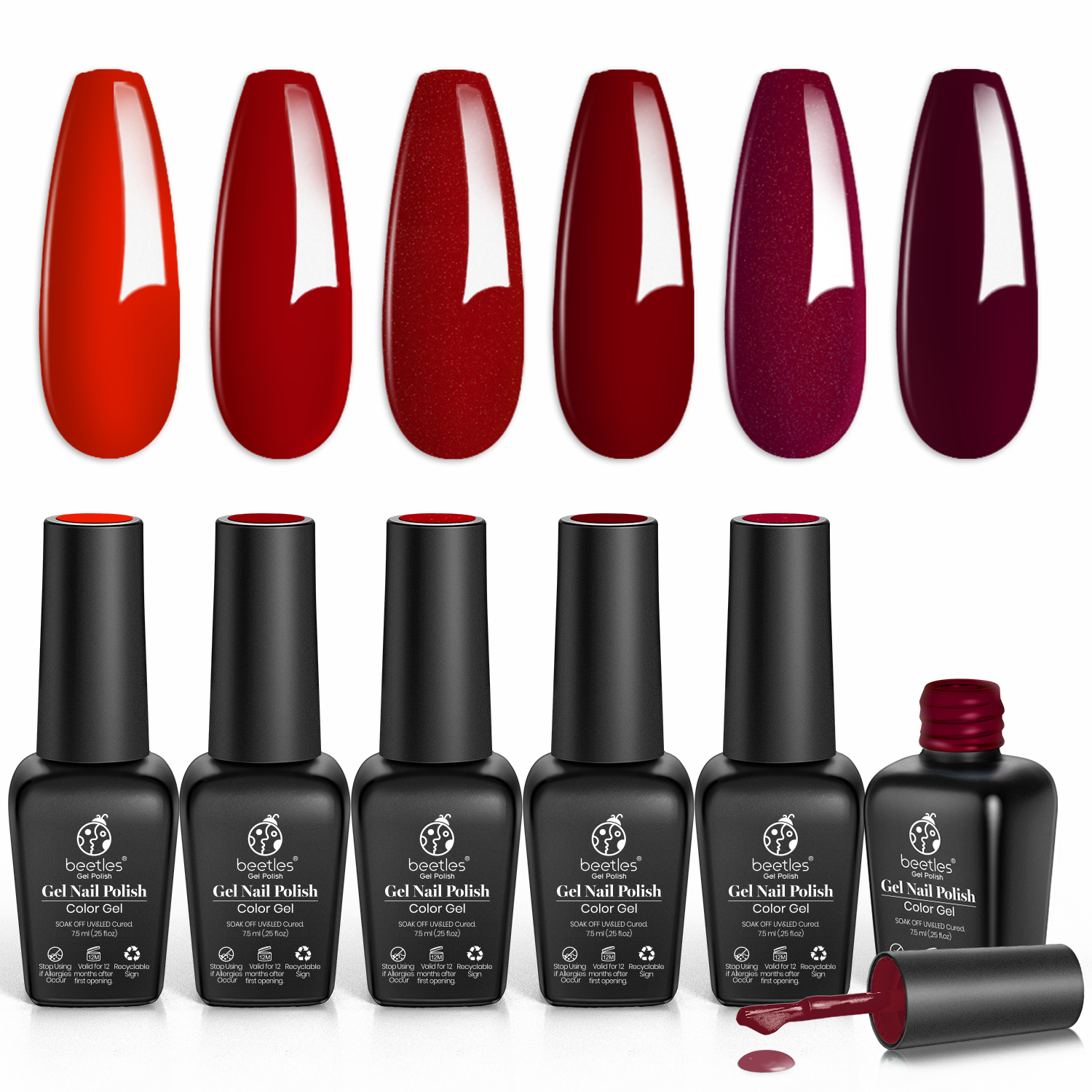 Bloody Mary |  6 Colors Gel Polish Set