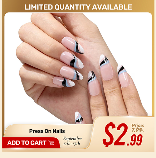 Retro City - Press on nail