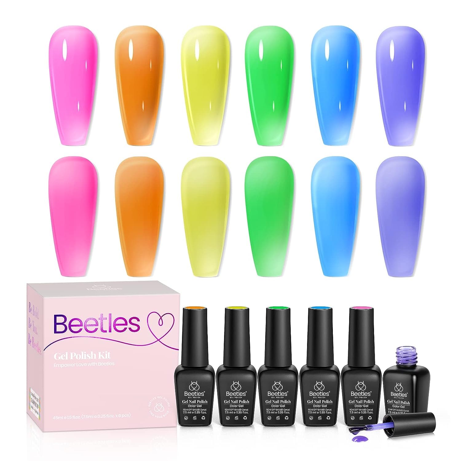 VERY GOOD gel nail polish Korean 60 colors set – ZOELLA BEAUTY